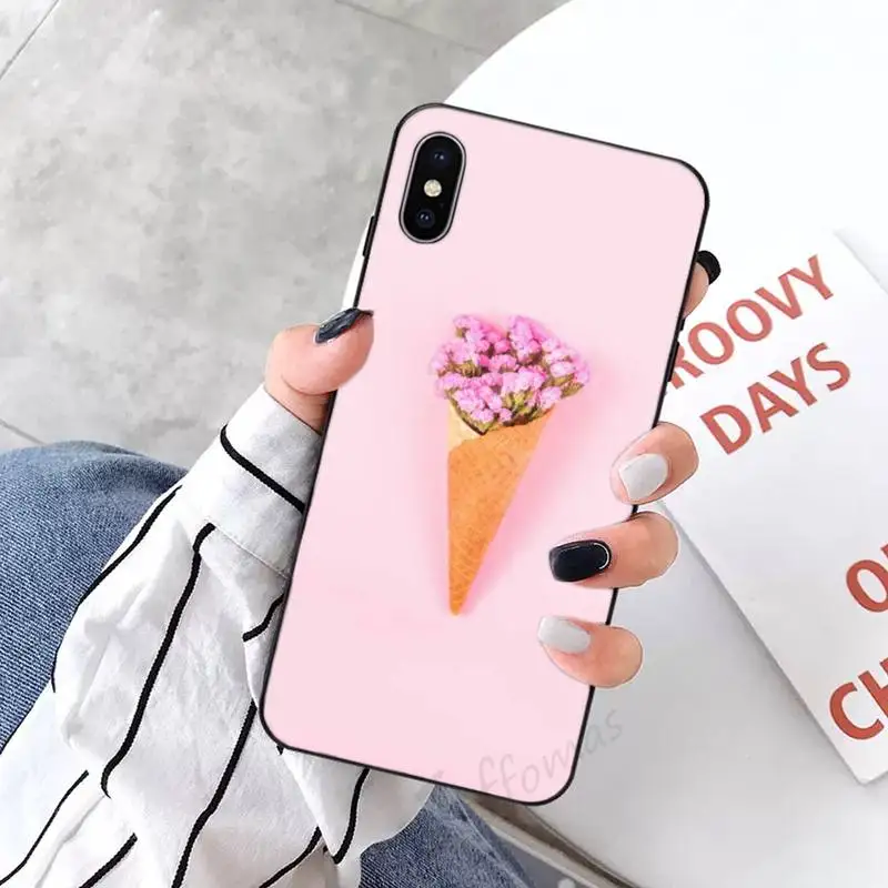 

Aesthetics Chic Minimal flower Phone Case for iPhone 11 12 pro XS MAX 8 7 6 6S Plus X 5S SE 2020 XR