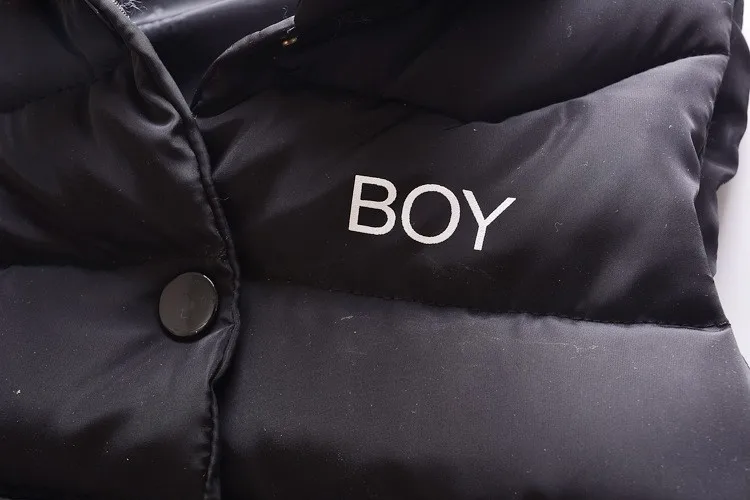 Бесплатная доставка детский осенне-зимний стеганый жилет для мальчиков и