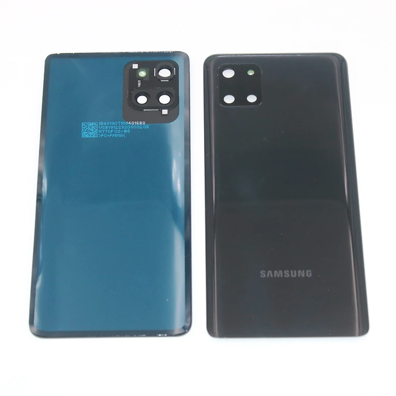 Стеклянная задняя крышка батарейного отсека для Samsung Galaxy Note 10 lite запасные части