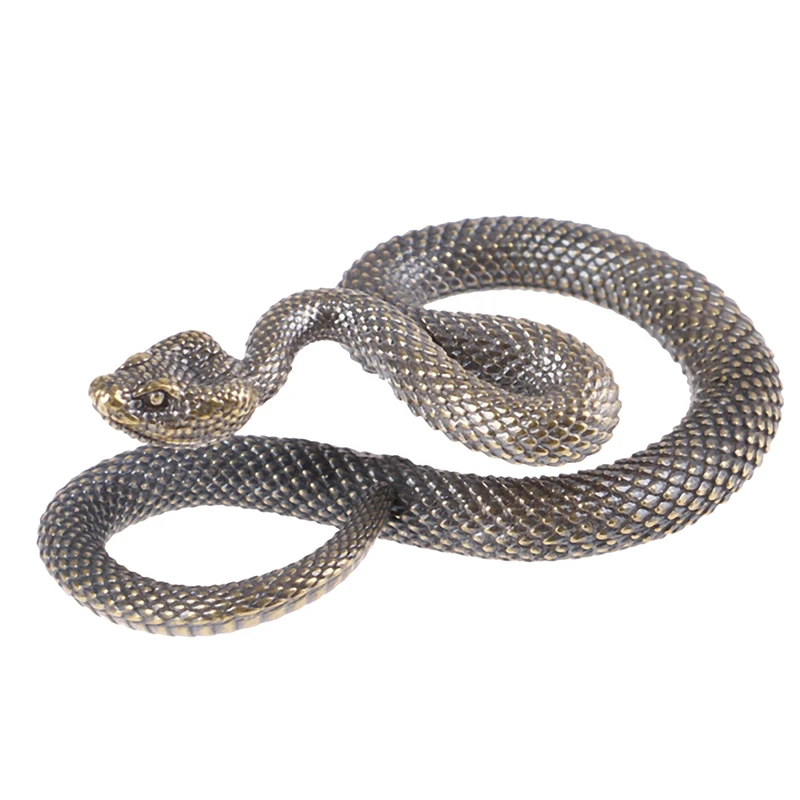 Латунный брелок для ключей ручной работы змея кольцо с сумочкой кулон | Спорт и