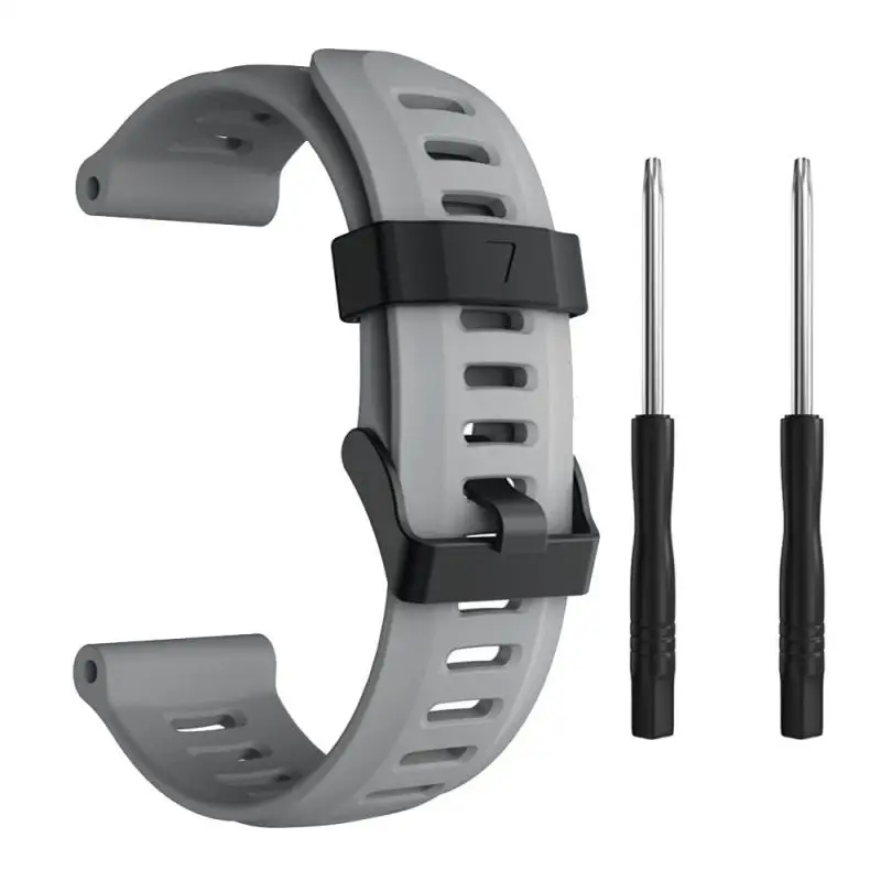 Цветной 26 мм ремешок для часов Силиконовый наручных сменный Браслет Garmin Fenix3/3HR/5X/5X