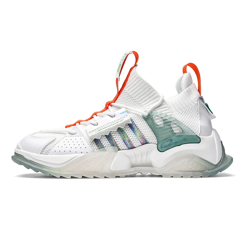 

Cross border men's shoes new breathable flying mesh surface foreign trade sports shoes running daddy shoes men's fashion