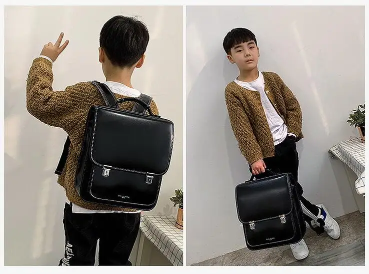 Рюкзак из искусственной кожи для мальчиков