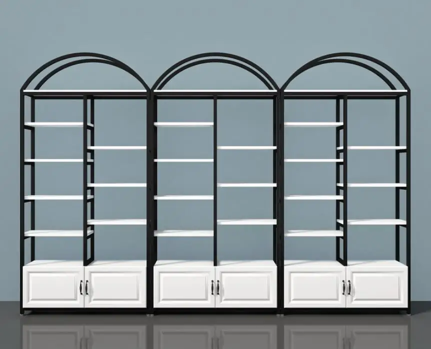 Cosmetics display cabinet boutique shelf beauty salon skin care products | Дом и сад