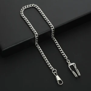 Classic Stainless Steel Pocket Watch Chain Silver Black Gold Bronze For Men Women Quartz Pocket Watc in India