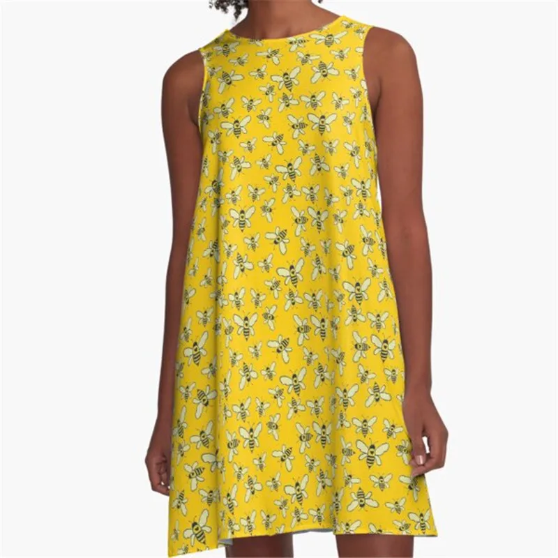 

Fashion Women summer dresses I am my own muse Printed A-Line Boho Dress for women harajuku Sexy ladies mini short beach dress