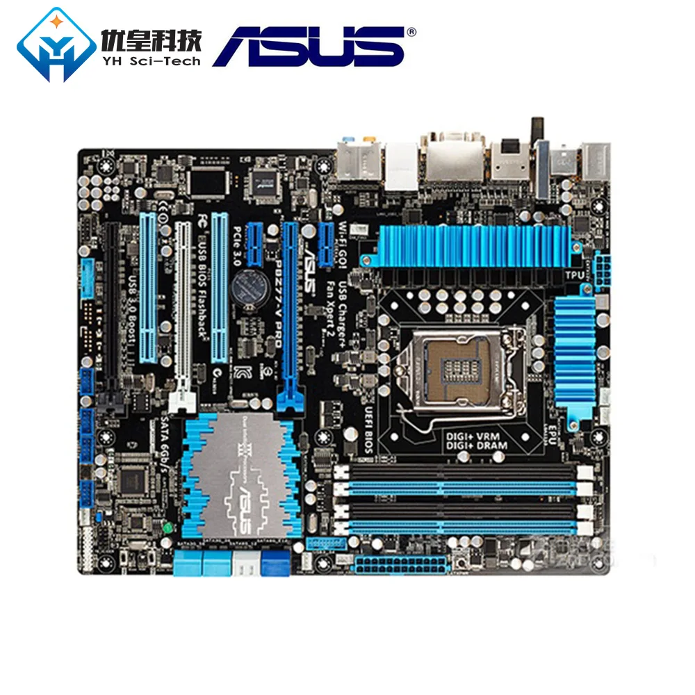 Asus P8Z77-V PRO Intel Z77 оригинальная материнская плата с разъемом LGA 1155 Core i7/i5/i3/Pentium/Celeron DDR3 32G ATX
