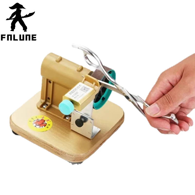 FnLune Salon Hairdressing Scissors Sharpening Machine Sharp Blade Self-service Tool Accessories | Красота и здоровье