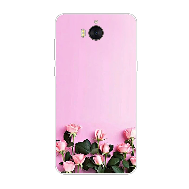 Мягкий силиконовый 5," huawei Y5 Y6 чехол Краски ТПУ huawei Y5 чехол для телефона для huawei Mya-L22 Mya-u29 Fundas coque - Цвет: Оранжевый