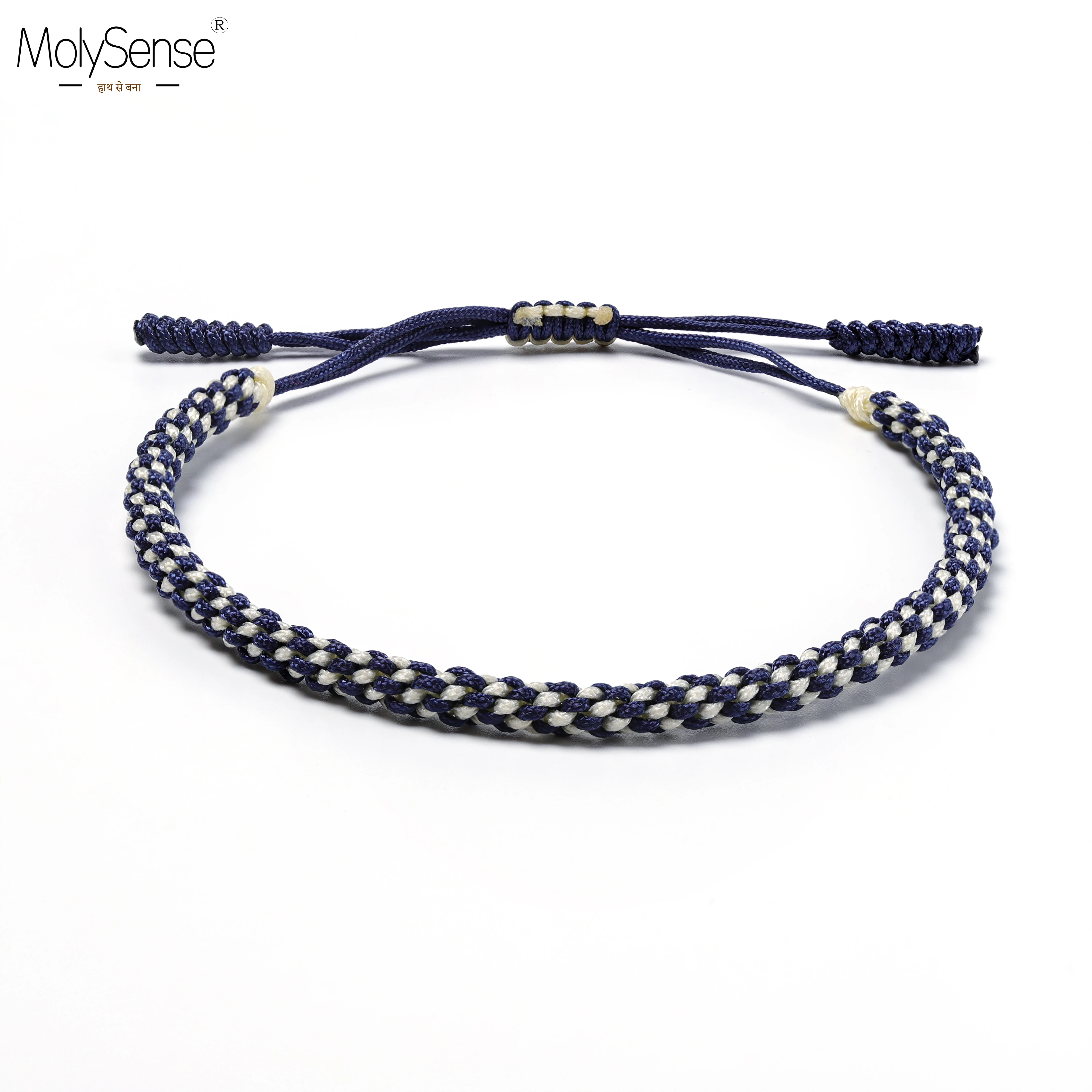 

Тибетский буддийский счастливый Шарм MolySense, тибетские браслеты и браслеты для мужчин, ручная работа, узлы, нейлоновая нить, веревка, макраме ...