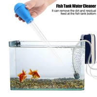 fish tank multi purpose mini water changer cleaning tool aquarium dropper pipette feeder water cleaner tools