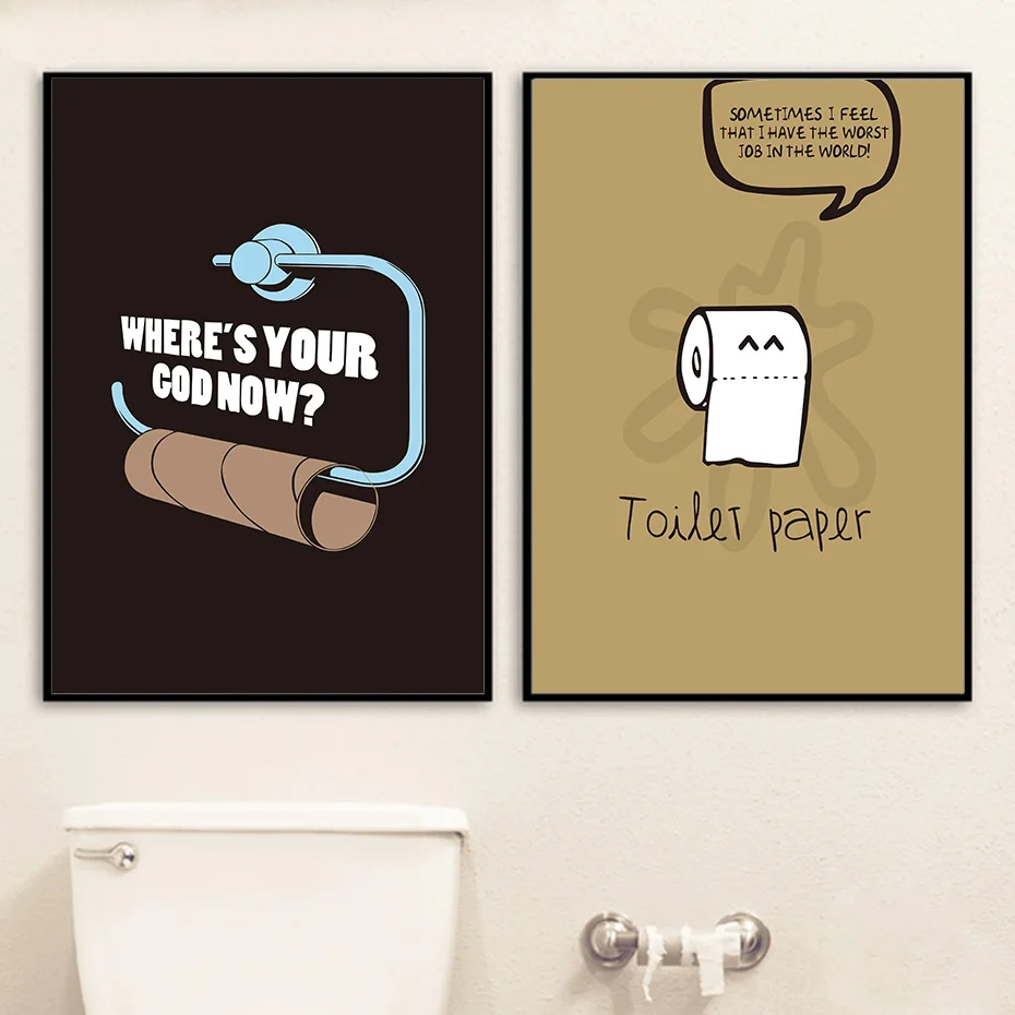 

Toilet Rules Wall Art Canvas Painting Modern Funny Bathroom Rules Sign Poster Prints Toilet Humour Picture Bathroom Home Decor
