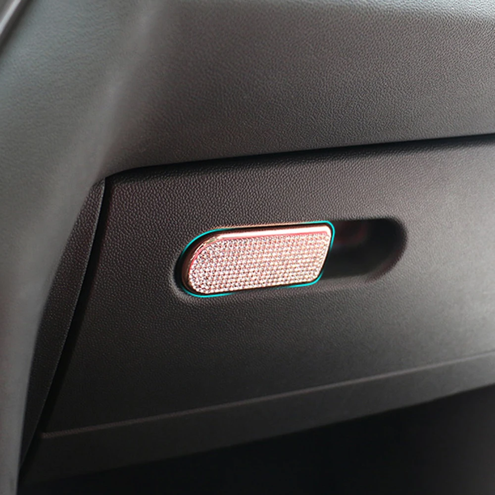 Автомобильная Перчаточная коробка ручка наклейка для хранения наклейки Mini Cooper One