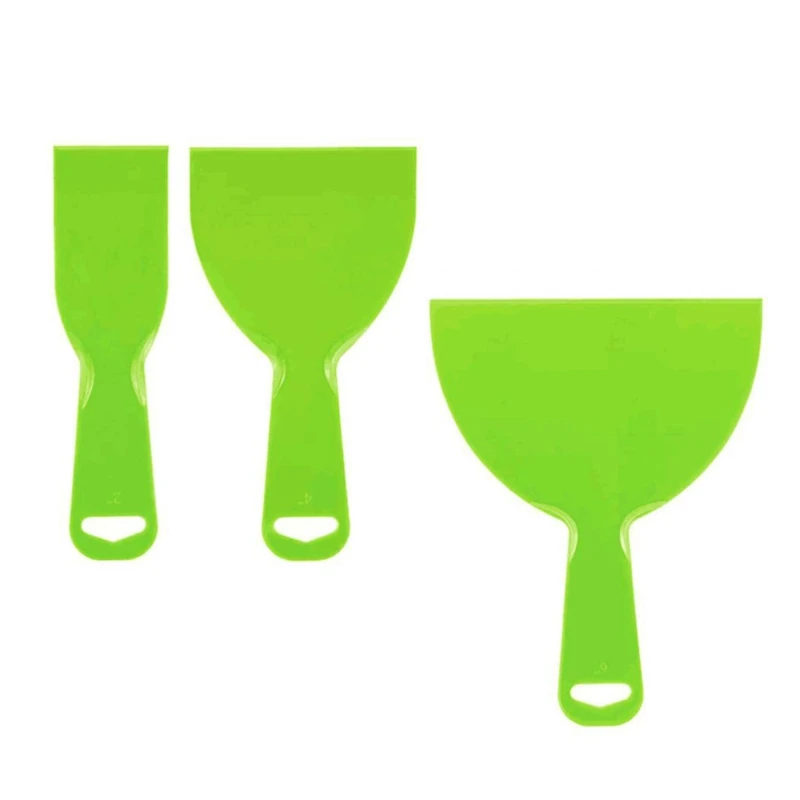 

Portable Putty Knives 3 Pieces 2‘’ 4‘’6‘’ Portable Paint & Wall Scraper for Wall
