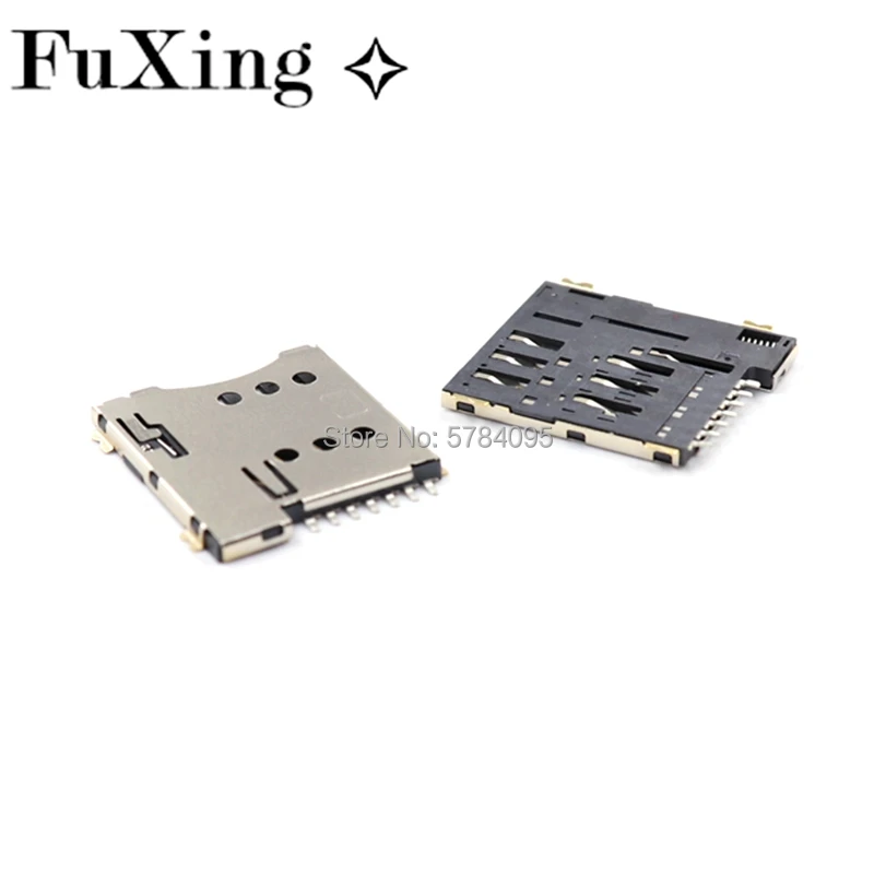 Держатель для Nano SIM карты разъем типа 7PIN мини nano Sim 7pin держатель карт новый с