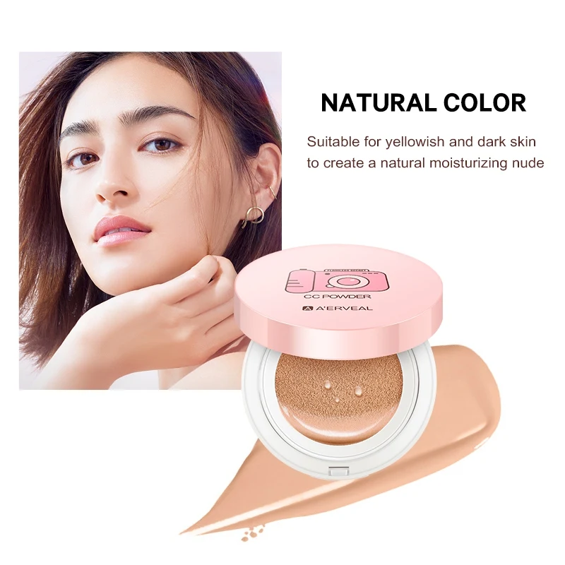 

Sunscreen Air Cushion BB CC Cream Nude Makeup Air Cushion Face Concealer Moisturizing Foundation Makeup Base Whitening BB Cream