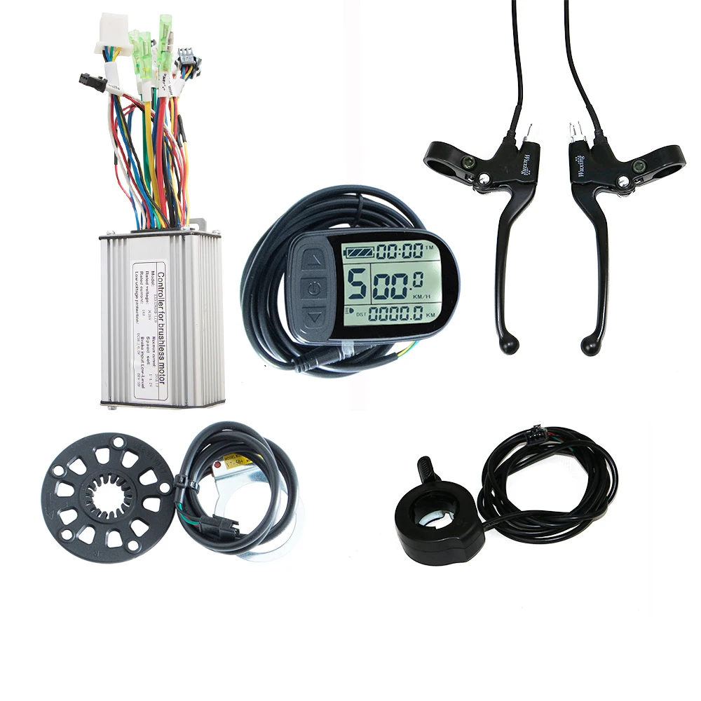 Е байка 36В 20A Байк способный преодолевать Броды 9 контроллер МОП транзистора и ЖК