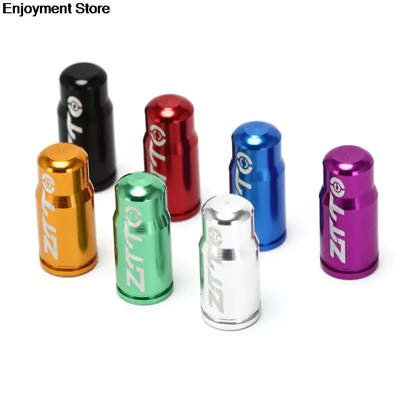 

7 Colors Road MTB Bike Wheel Tire Covered Protector French Tyre Dustproof Bike Bicycle Presta Valve Cap Dust Cover 1PC