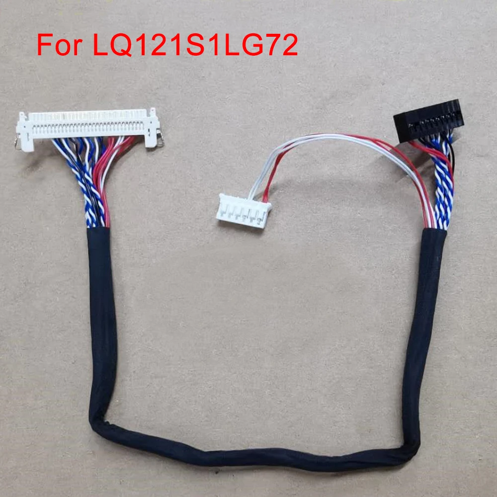 

12.1 inch FI-XPB30SRL-HF11 1ch 8bit 30pins LVDS Cable For LQ121S1LG72 LED Panel WLED Screen Cable 1mm pin pitch