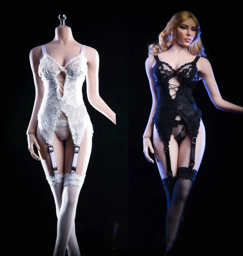 

1:6 VSTOYS 18XG29 Female Sling Stockings Underwear Clothes For 12" Sexy Female Soldier Doll Toys