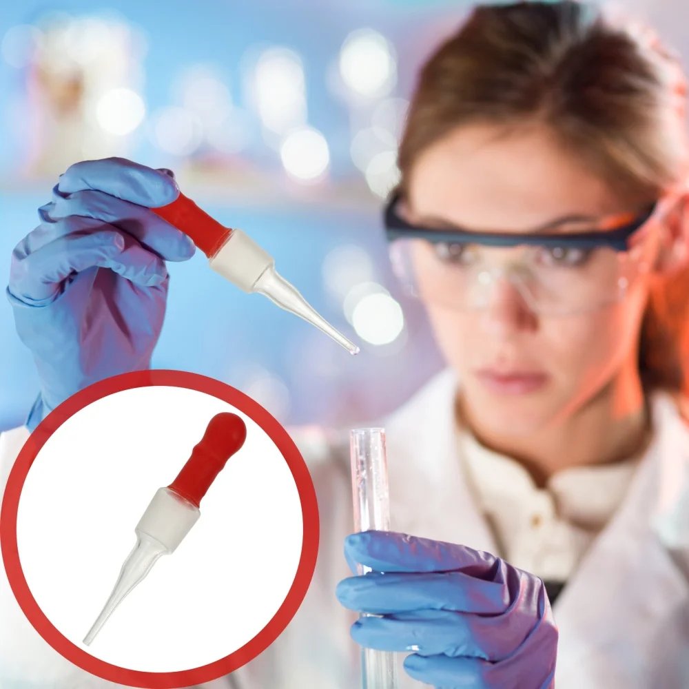 

10pcs Glass Droppers Liquid Droppers Laboratory Droppers Dropping Pipettes