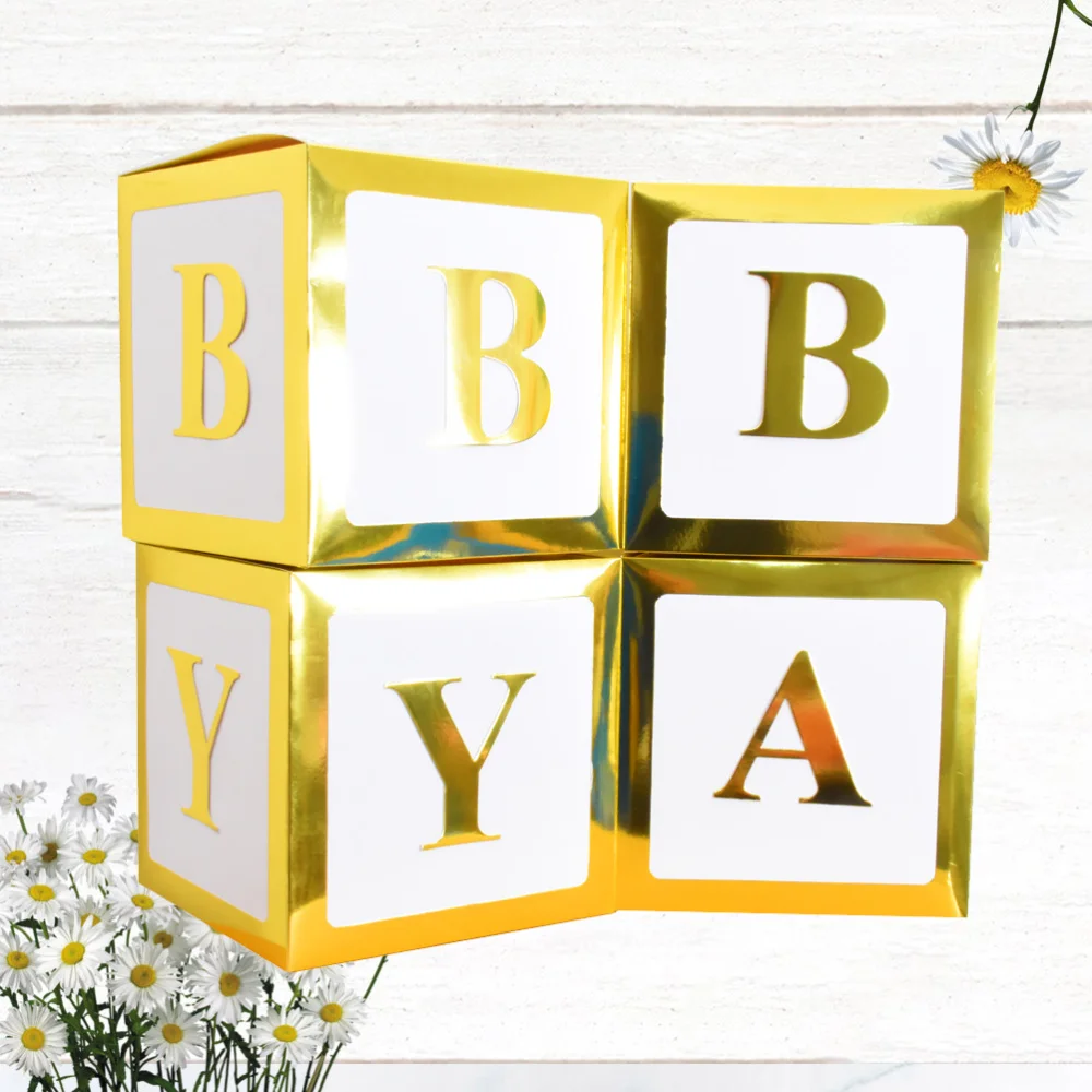 

4PCS Creative Transparent Balloons Box Party Decorative Balloons Box Exquisite Balloons Arch Bridge Accessories Without Balloons