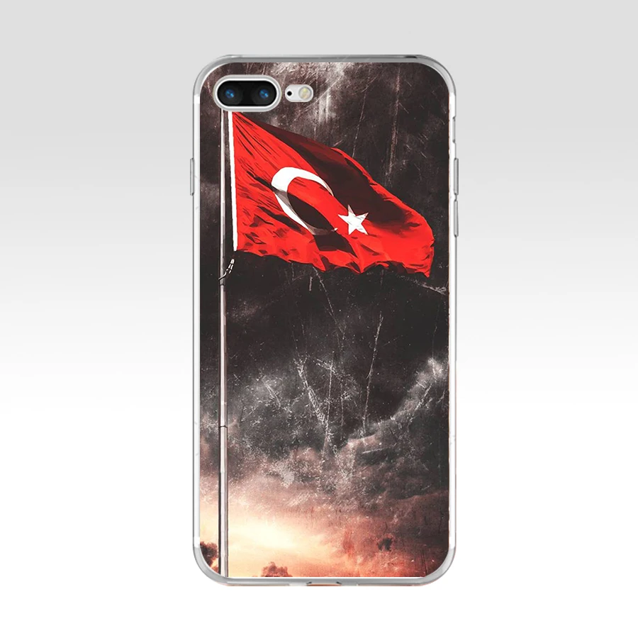 Мягкий силиконовый чехол 225FG из ТПУ с марокканским флагом для Apple iPhone5 5s se 6 6s 7 8 plus x