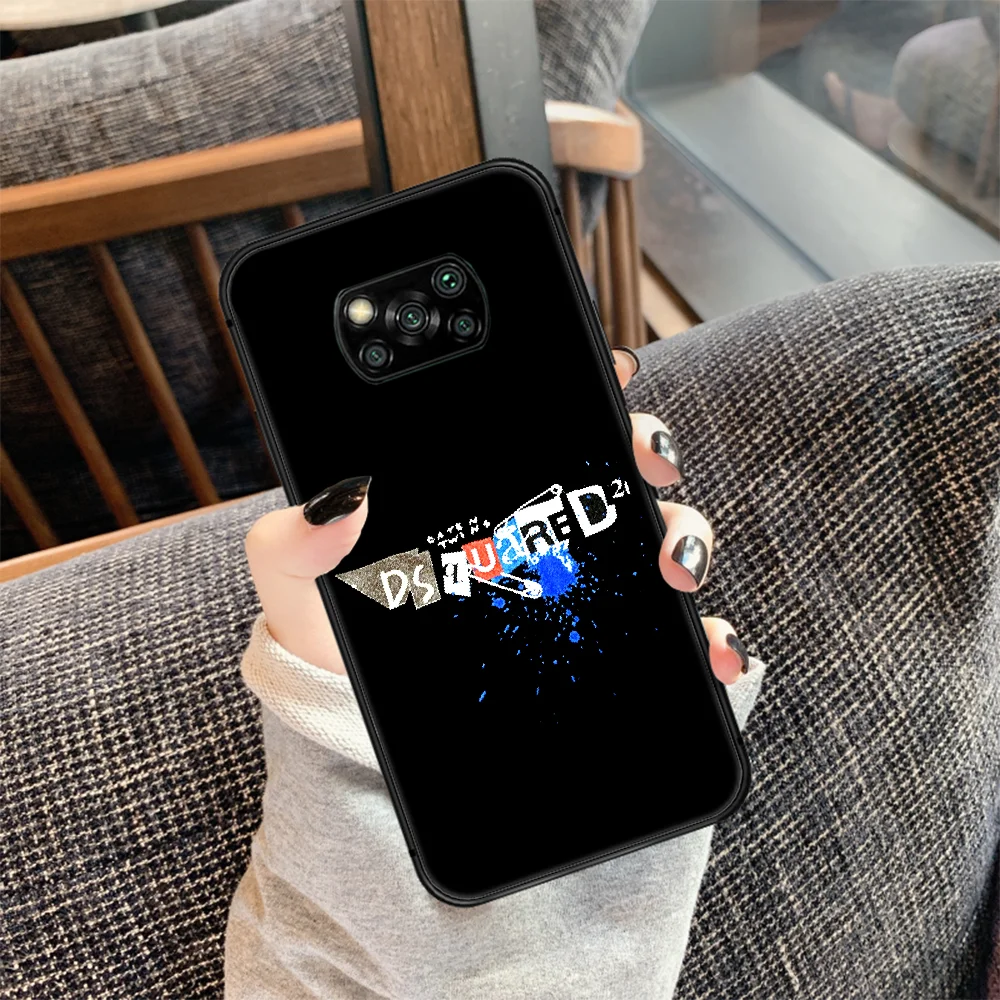 

DSQ2 D2 Fashion Trend brand Phone case Cover Hull For Xiaomi Mi A2 A3 8 9 9T Note 10 Se Lite Pro black Prime Pretty Etui 3D