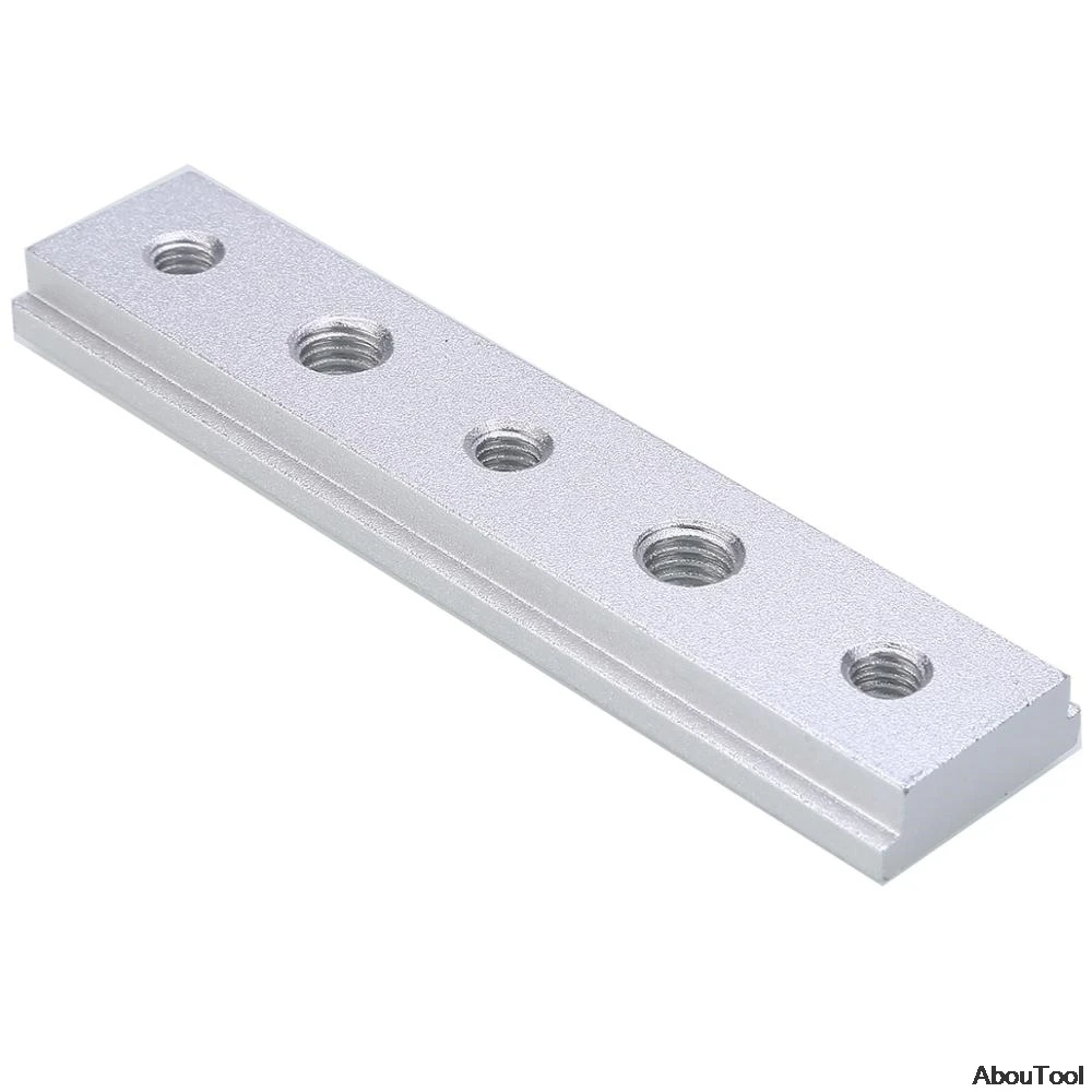 1 шт. Т образная скользящая плита с отверстиями для винтов M6 M8 тип 30/45