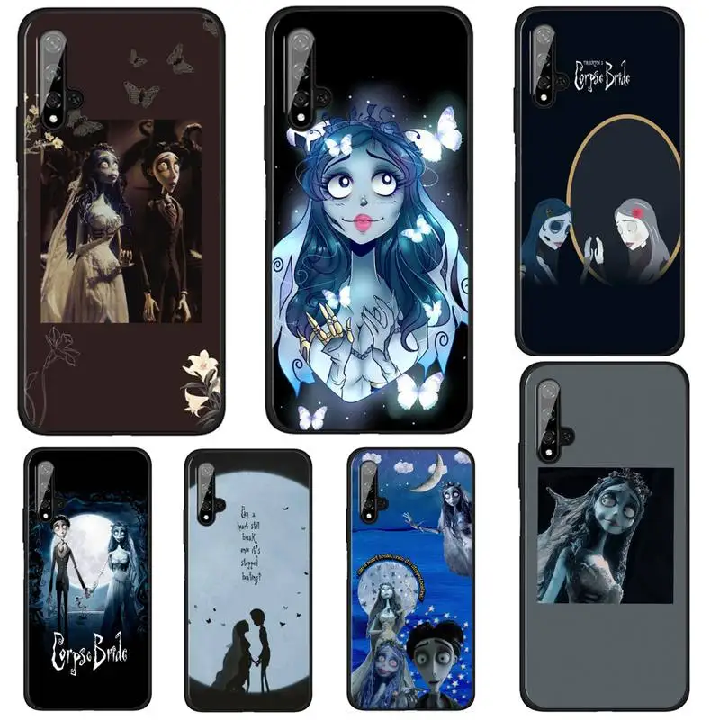 

Corpse Bride Phone Case For Huawei Honor Y 7 2019 6p 8s 20 30 Pro 9 S Psmart V30 Pro Honor8 9 10 Lite Simple