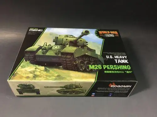 

Meng Model WWT-010 U.S. M26 Heavy Tank Pershing (Q Edition) World War Toons