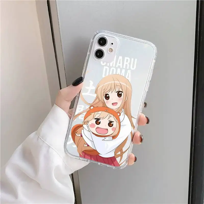 

Cute Umaru chan Anime Doma Umaru Phone Case Transparent for iPhone 11 12 mini pro XS MAX 8 7 6 6S Plus X 5S SE 2020 XR