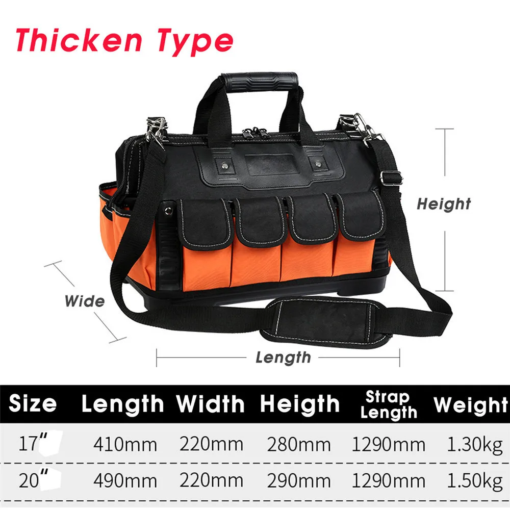 Сумка для инструментов электрик сумка Thicking 1680D оксфордская ткань