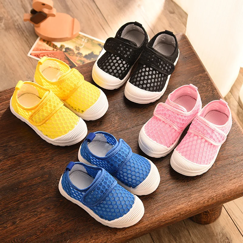 

Breathable Candy Color Summer Air Mesh Children Shoes Single Net Cloth Kids Sports Shoes Casual Boys Shoes Girls Sneakers