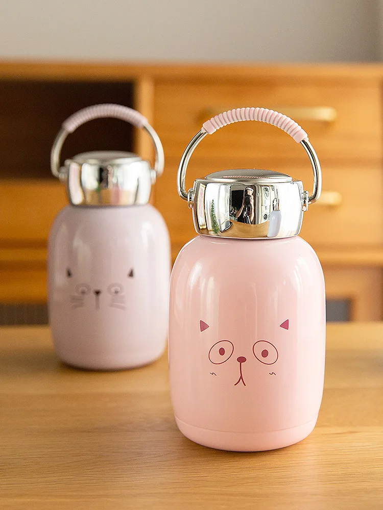 Мультяшная детская бутылка для напитков чашка вакуумная фляжка термос из