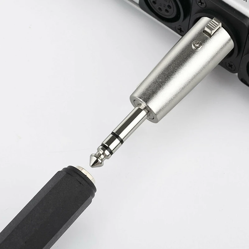 XLR Сделано в Китае 3-контактный разъем для 1/4 дюймов 6 35 мм моно-штекер o кабель