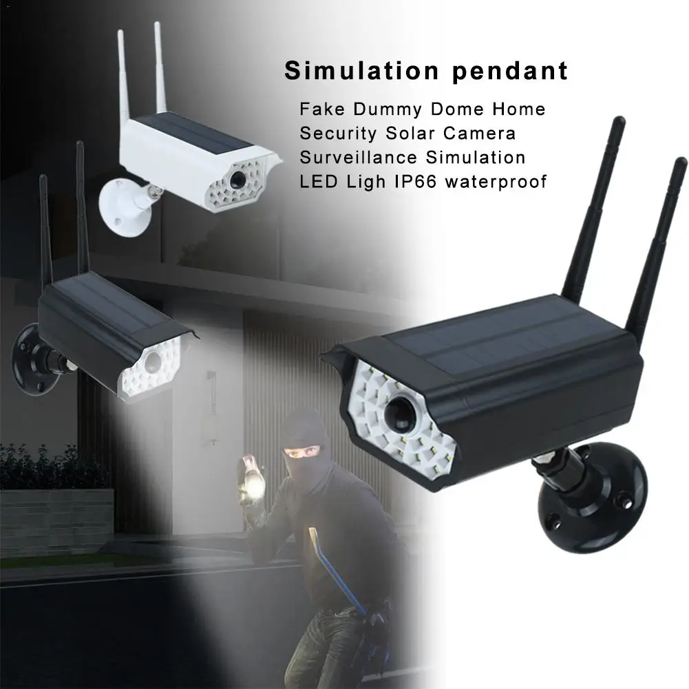 Имитация камеры IP66 водонепроницаемый ПИР человека индукции солнечной энергии