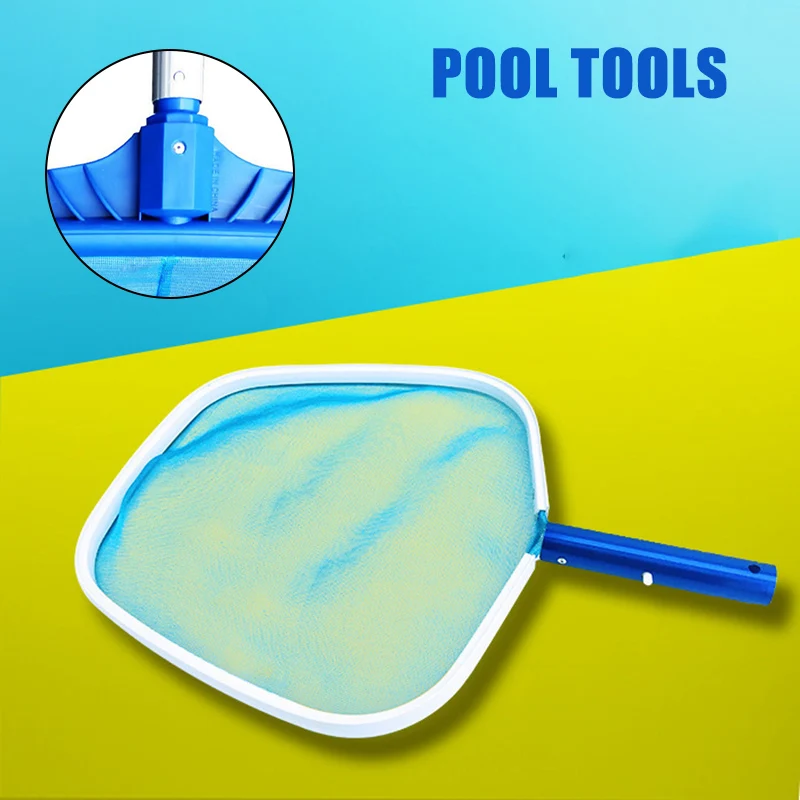 

Wholesale 48x33x12cm Durable Swimming Pool Leaf Cleaning Shallow Net Swimming Pool Spa Pond Leaves Cleaning Tool Accessories N66