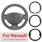 Ручное шитье под заказ  для Renault Clio 2 Duster Sandero 2001-2014, кожаная фотосессия