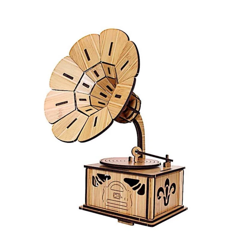 

Бамбуковый пазл для творчества, набор для сборки, игрушки для творчества, обучающие игрушки для детей, подарок на день рождения, ручная рабо...