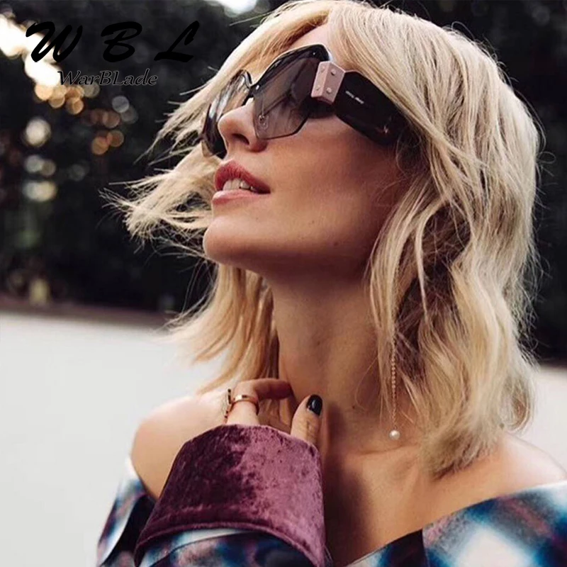 WarBLade Women's Classic Square Sunglasses - Vintage Fashion Design, Unique Frame Eyewear image 5