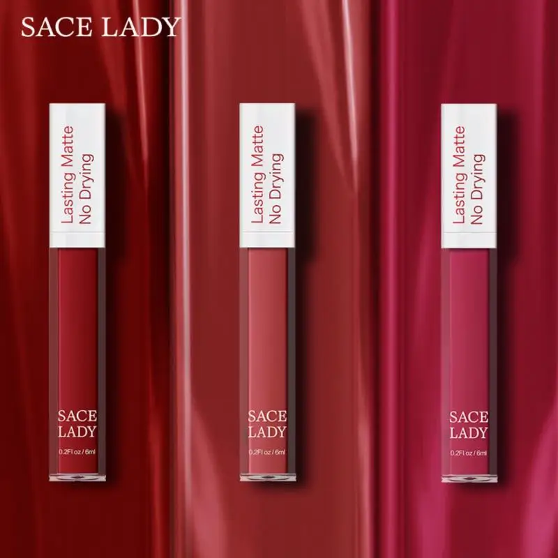 Водостойкий матовый нюдовый пигмент для губ 19 цветов темный стойкий блеск