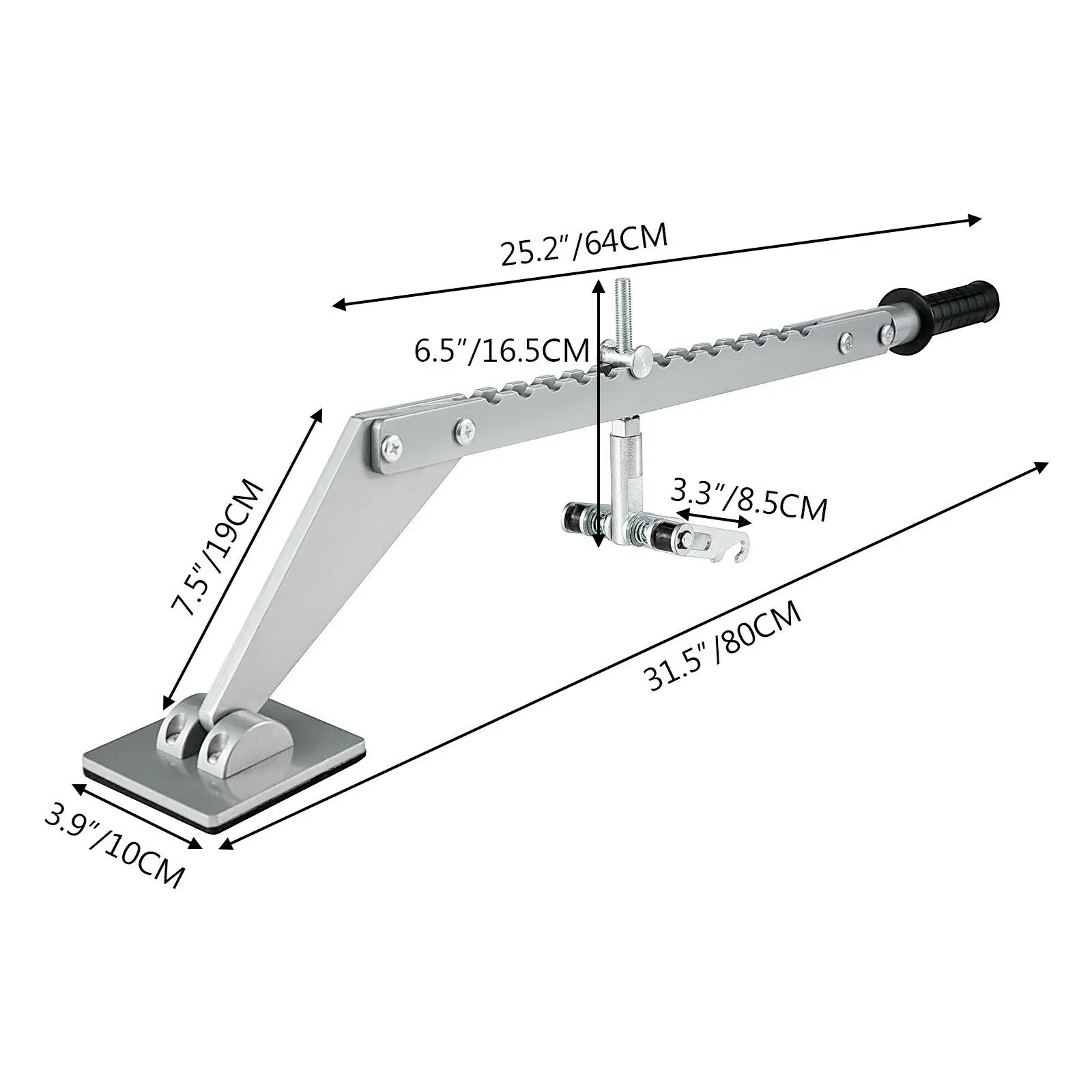 

VEVOR Dent Pulling Bar Panel Dent Repair Tool for Spot Welding Car Body Repair Single Leg Spot Lever Puller 6 Finger Claw Lifter