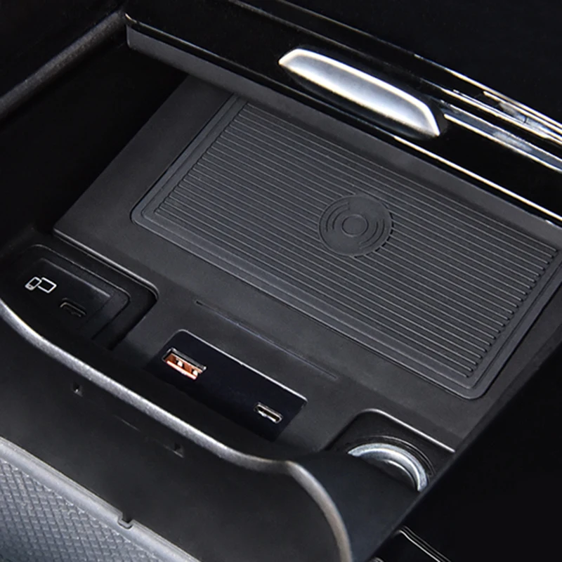 Автомобильное беспроводное зарядное устройство для Mercedes Benz W177 W247 W188 CLA GLA GLB 2019 2020