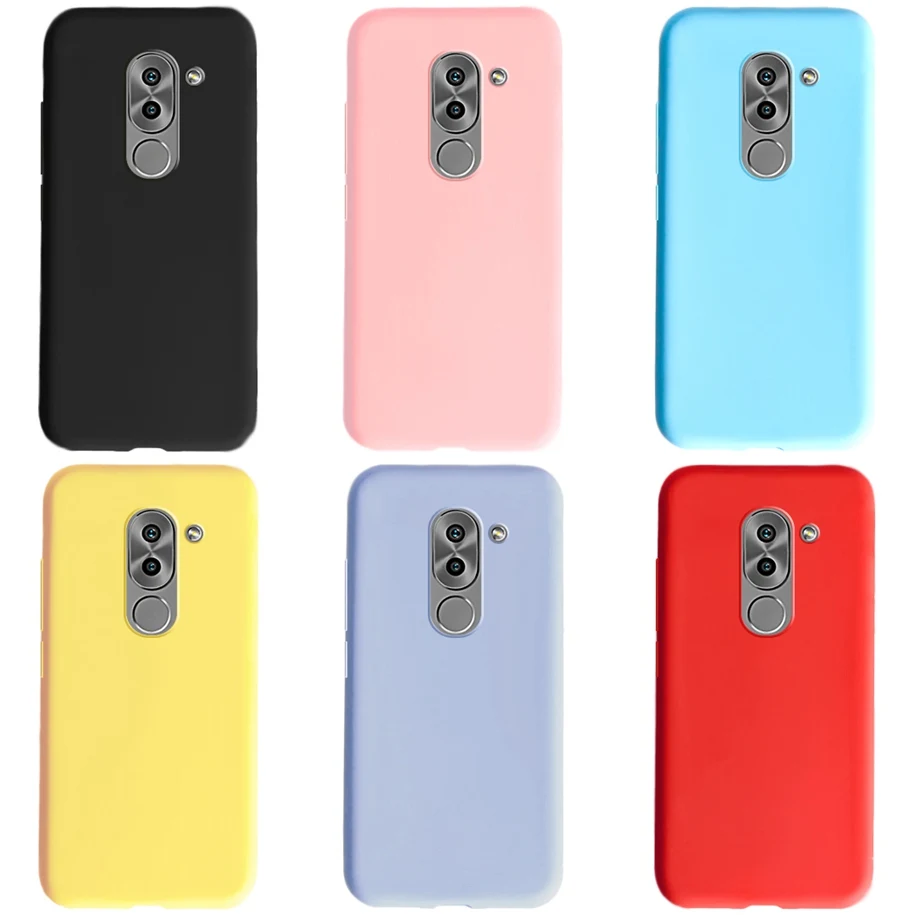 Силиконовый чехол для Huawei Honor 6X милый карамельного цвета из ТПУ телефона Honor6x 6 X GR5