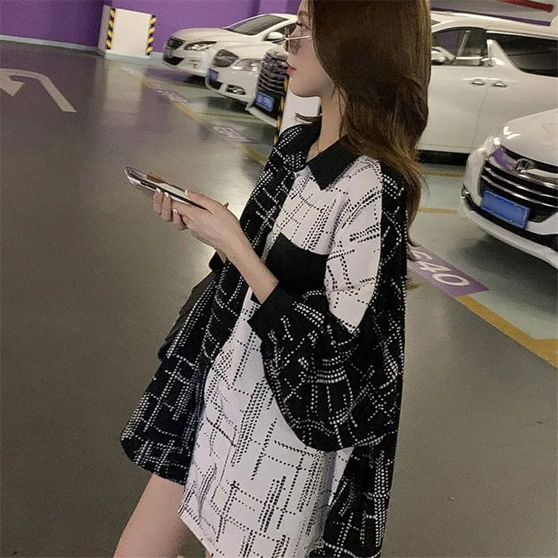 2020 HOT Spring Summer Women Blouses Vintage All-match Loose Oversize Patchwork Chiffon blusas female shirt women tops