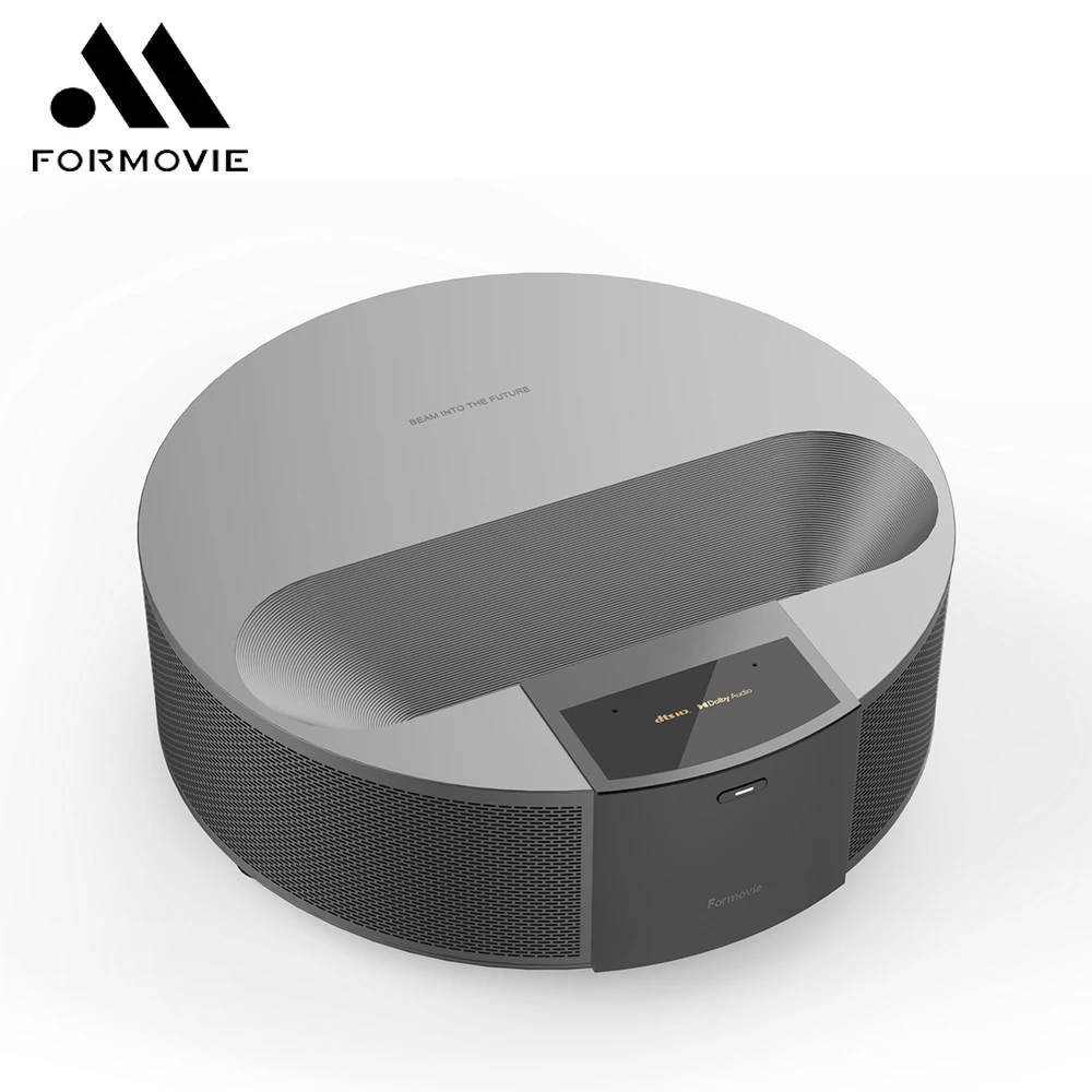 Лазерный проектор Formovie R1 1500ANSI Lumens Full HD Поддержка 4K 3000:1 контрастность с MEMC 3 + 16 Гб
