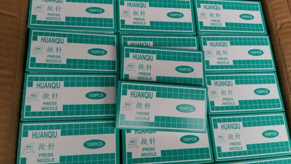 

10 boxes sterile ear press needle Auricular acupuncture needle Intradermal needle 100pcs SZ 0.25*1.3mm