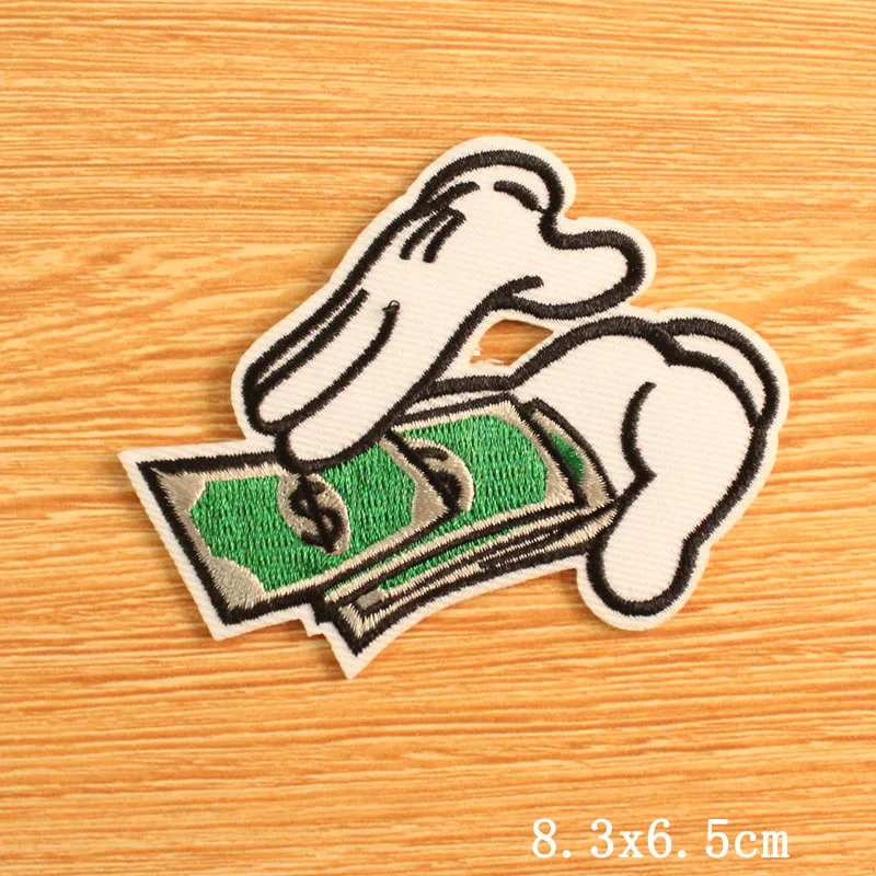 Нашивки с мультяшным рисунком животные цветы патчи утюгом для одежды детские