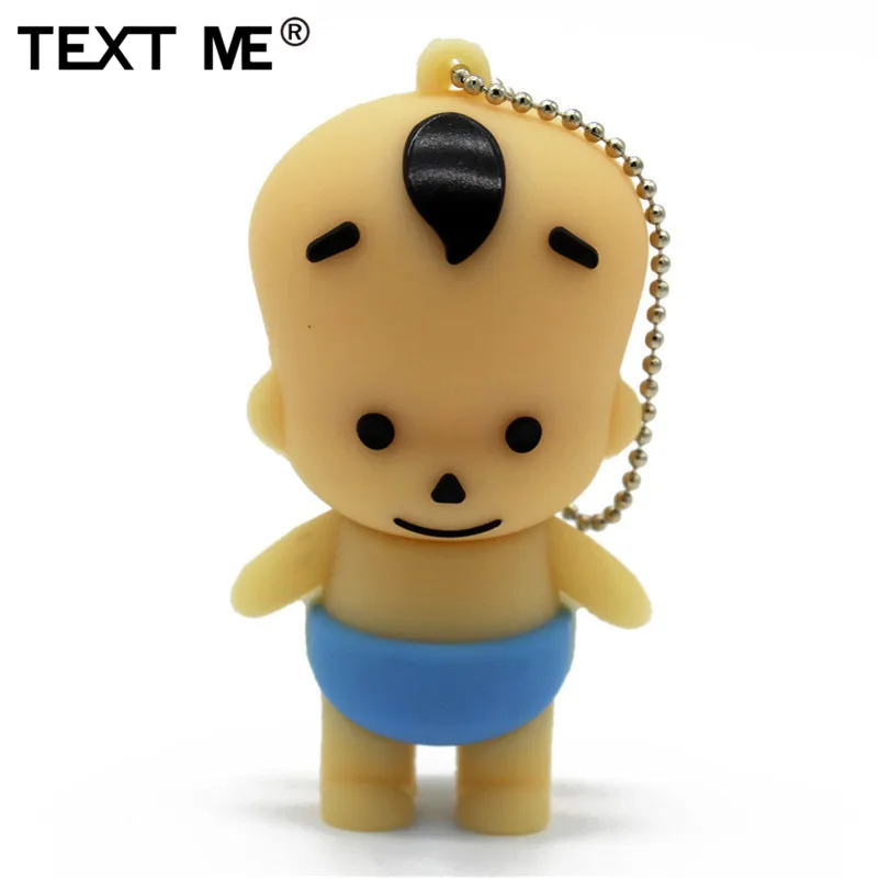 TEXT ME Симпатичный мини usb флэш накопитель 2 0 4 ГБ 8 16 32 64 флешка подарок usb|USB